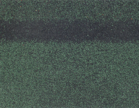 Коньково-карнизная гибкая черепица Технониколь Зеленый