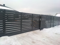 Металлический планкен для забора ранчо 150 мм, 125 мм