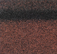 Коньково-карнизная гибкая черепица, красный Экстра, Технониколь