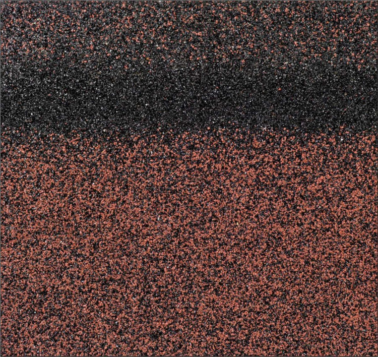 Коньково-карнизная гибкая черепица, красный Экстра, Технониколь