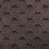 ROOFMAST (Руфмаст) Соната гибкая черепица ТЕХНОНИКОЛЬ Коричневый базальт