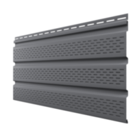 Софит ТН полностью перфорированный, бруния