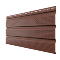 Софит ТН полностью перфорированный, каштан