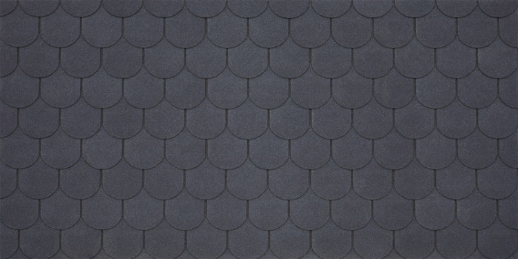 TEGOLA Comfort Assisi Рядовая гибкая черепица , 2.9 м² Ardesia 468