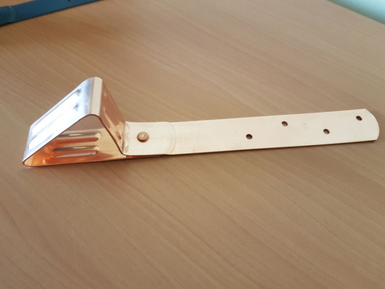 Снегозадержатель AquaSystem для гибкой черепицы Медь