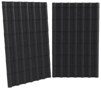 ЛИСТ КРОВЕЛЬНЫЙ КОМПОЗИТПЛАСТ 2200Х1050Х3 м, коричневый КРОВЕЛЬНЫЙ ЛИСТ Черный