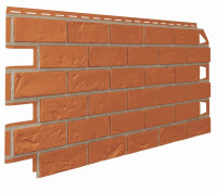 Панель фасадная ТН ОПТИМА Кирпич, Терракотовый