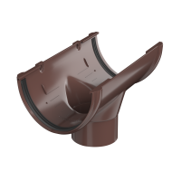 ТН ПВХ воронка желоба 125мм Белый