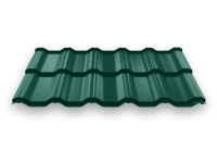 Модульная металлочерепица Вилейская волна мат. 0.45