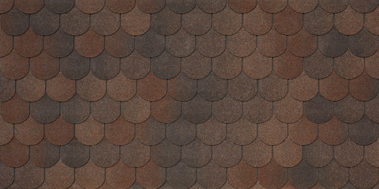 Гибкая черепица Tegola TRADITIONAL цвет Arabica 422