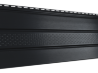 Софит Ю-пласт КЛАССИЧЕСКИЙ виниловый  с частичной перфорацией Графитовый