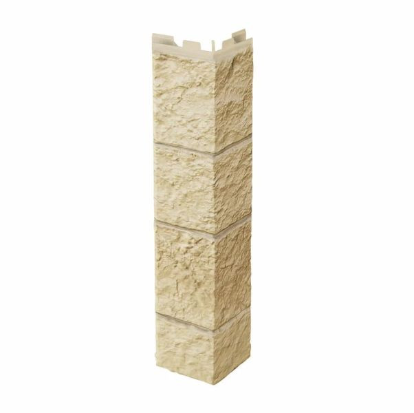 Угол наружный ТН Песчаник, Бежевый Кремовый