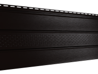 Софит ПРО Ю-пласт виниловый  с частичной перфорацией Темно-коричневый