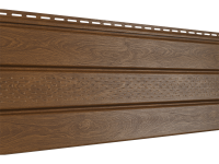 Софит ПРО Ю-пласт виниловый  с частичной перфорацией Дуб