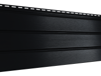 Софит ПРО Ю-пласт виниловый  без перфорации Черный