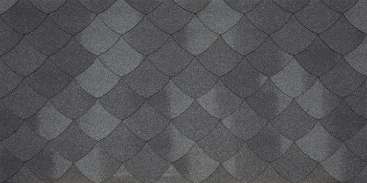 Рядовая гибкая черепица TEGOLA Premium Versaille, 3.05 м² Opale Grigio 464