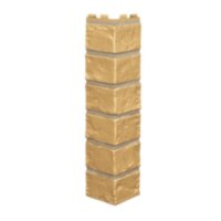 Угол наружный ТН Оптима Кирпич, темно-коричневый Бежевый