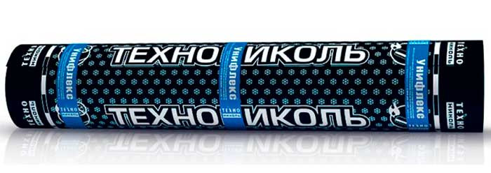 Гидроизоляция Унифлекс ЭКП сланец Технониколь серый 10 кв. м Унифлекс ЭПП (Г)К-ПХ-БЭ-ПП/ПП-3,5
