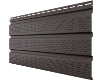 Софит ТН полностью перфорированный, пекан